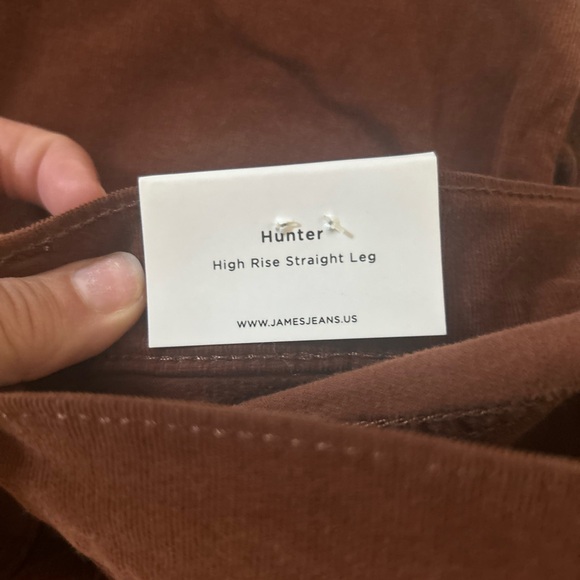 James Jeans corduroy hunter high rise jeans - Picture 4 of 5